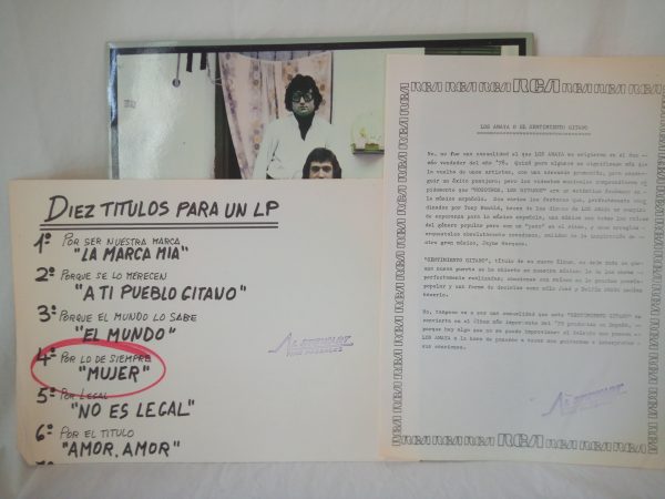 Los Amaya: Sentimiento Gitano | Vinyl records of Flamenco @ vinyl recods Barcelona - Shop