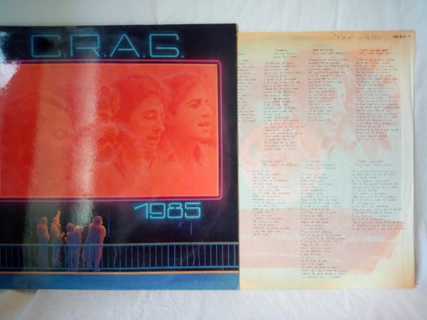 C.R.A.G.: 1985 | Vinyl records pop-rock Barcelona | Shop vinyl records