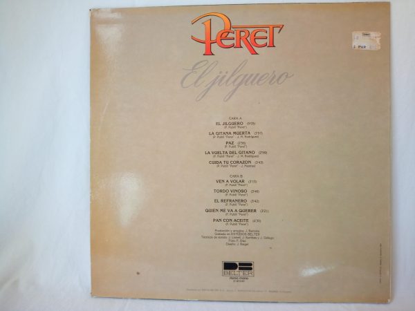 Peret: El Jilguero | Vinyl record rumba | vinyl record Shop @ vinyl record Barcelona
