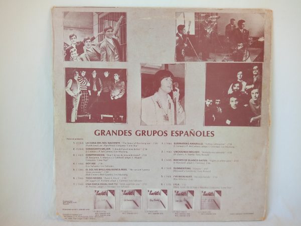 Grandes Grupos Españoles: Los 60's | spanish beat records | Barcelona records store @ spanish po-rock 60's