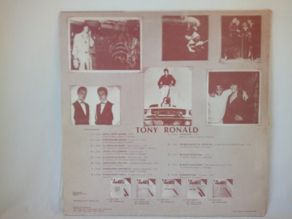 Tony Ronald: Los 60's | Vinyl records pop-rock @ VINITROLA: record store Barcelona | records of folk & folk-rock in Barcelona