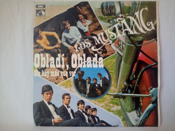 Los Mustang: Obladi, Oblada | Beat vinyl records Barcelona | Pop-rock Vinyl Records | Barcelona records Shop