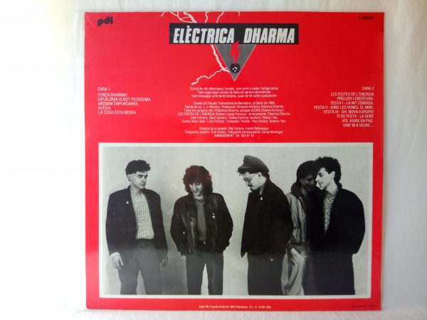 Elèctrica Dharma: Força Dharma! Deu Anys De Resistència | Folk-rock records Barcelona, catalan rock vinyl records |VINITROLA: records store Spain (Barcelona)