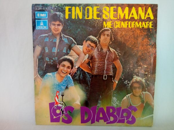 Los Diablos: Fin De Semana | Pop vinyl records Barcelona | vinyl records stores Barcelona @Vinitrola records store Barcelona