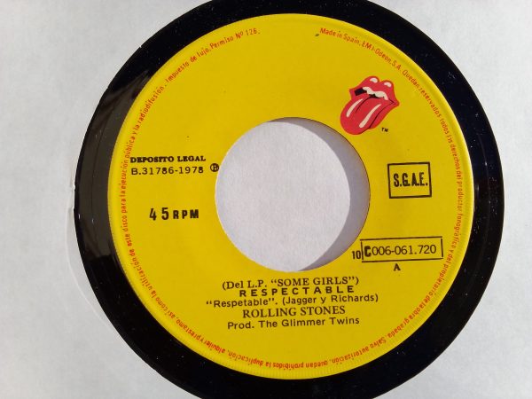 Rolling Stones: Respetable, Rolling Stones, Vinyl Records Rolling Stones, donde vender discos de vinilo en barcelona, Vinyl Records Classic Rock, Classic Rock, records Barcelona, Rock Records in Barcelona